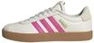 adidas Damen VL Court 3.0 Shoes, core White/Pulse Magenta/Gold met., 43 1/3 EU