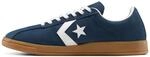 Converse Classic Trainer aus Wildleder, flach, f&uuml;r Herren, Marineblau, Wei&szlig;,