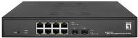 LevelOne GES-2110P Hilbert 10-Port Gigabit PoE Smart Lite Switch, 8 PoE-Ausg&auml;nge, 2