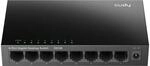 Cudy GS108 Gigabit-Netzwerk-Desktop-Switch mit 8 Ports (10/100/1000 Mbps,