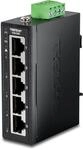 TRENDnet 5-Port Industrial Fast Ethernet DIN-Rail Mini Switch, TI-ELC50