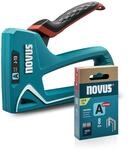 NOVUS TOOLS Handtacker J-13 Set mit 1800 Klammern │ Stoff-Tacker f&uuml;r Holz mit