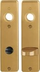 HOPPE Kurzschild-Paar 202KP Alu. F4 Bad SK/OL