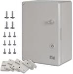 BOXEXPERT Verteilerkasten au&szlig;en IP65 ABS Kunststoff 350x250x150mm Serie Fleet