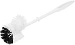 Toilettenb&uuml;rste PVC mit Randreiniger, B&uuml;rste 8 cm WC-B&uuml;rste aus Kunststoff,