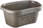 keeeper W&auml;schewanne mit H&uuml;ftst&uuml;tze, 30,5 l, Tilda Eco Line, Eco-Grau