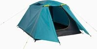 McKinley Vega 20.3 Sw I Camping-Zelt, Blue Petrol/Green Li, One Size