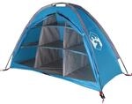 vidaXL Lagerzelt 9 F&auml;cher, Outdoor Zelt mit viel Stauraum, Camping Unterstand