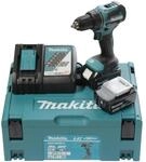 Makita DDF490RFJ Akku-Bohrschrauber 18V / 3,0 Ah, 2 Akkus + Ladeger&auml;t im MAKPAC