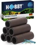 HOBBY Aquaristik Prawn Pyramid 3-2-1 dark I 5 x 5,5 x 5 cm I Brut- und Versteckh&ouml;hle