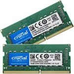 Crucial Laptop-Speicher PC4-25600 (DDR4-3200), 32 GB (2 x 16 GB), SODIMM
