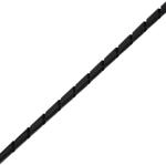 Helos 129259 Spiral-Kabelschlauch &oslash; 4 - 50 mm, 10 m schwarz Kabelmanagement ,