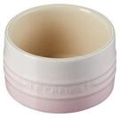 Le Creuset Stapelbares F&ouml;rmchen aus Steinzeug, 200 ml, Shell Pink, 70403207770099