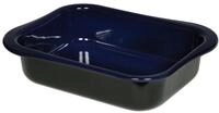 Riess, 0431-025, Wavehandle Bratpfanne, CLASSIC - SCHWARZ/BLAU, Ma&szlig;e 36 x 26,5 cm,