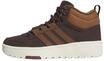 adidas Hoops 4.0 Mid J Shoes 4.5, Shadow Brown/Supplier Colour/Off White, UK Child,