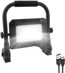 ANSMANN LED Arbeitsleuchte, 2000 Lumen,wiederaufladbar, Spritzwasserschutz, robuster