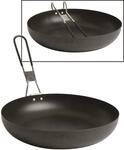 Mil-Tec Campingpfanne-14689500 Schwarz Einheitsgr&ouml;&szlig;e