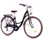 City Bike Bella 2 &ndash; 28 inch Ladies Dutch Bike with Shimano 7-Speed (schwarz)