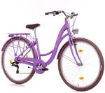 City Bike Bella 2 &ndash; 28 inch Ladies Dutch Bike with Shimano 7-Speed (lila)