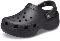 Crocs Herren Classic Platform Clog W Clog, Black, 33/34 EU