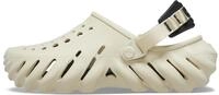 Crocs Unisex-Erwachsene Echo Clog, Knochen/Schwarz, 46/49.5 EU