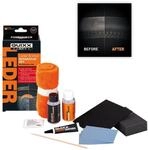 QUIXX 20752 Leder und Vinyl Reparatur-Set | Besch&auml;digungen an Autositz und Lenkrad