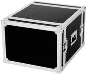 ROADINGER Verst&auml;rkerrack PR-2, 8HE, 47cm tief | Flightcase f&uuml;r 483-mm-Ger&auml;te...