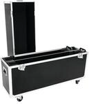 ROADINGER Flightcase 2x LCD ZL55 | Flightcase mit Rollen f&uuml;r 2 LCD-Monitore...