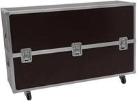 ROADINGER Flightcase 2x LCD ZL75