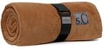 s.Oliver Kuschelsoft Decke 150x200 cm - flauschig, warm & waschbar, Kuscheldecke