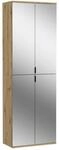 xonox.home - Spiegelschrank Projekt X 61x193x34 cm in Artisan Eiche - Hochschrank mit