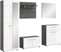 xonox.home - Garderobenkombination Salsa 5-tlg. Set 250x192x37 cm in...