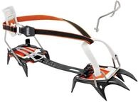 PETZL IRVIS Steigeisen f&uuml;r Erwachsene, Unisex, Schwarz/Orange, verstellbar