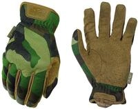 Mechanix Wear - FastFit Woodland Camo Touch Screen Handschuhe (Small, Tarnen)