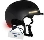 HUDORA Skaterhelm LED, schwarz