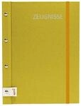 ROTH Zeugnismappe Metallium mit Buchschrauben &ndash; Gold, Metallic-Buchleinen -...