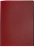 Q-Connect KF01250 Sichtbuch - 20 H&uuml;llen, Einband PP, 450 mym, rot