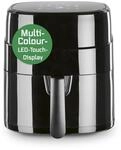 GOURMETmaxx Hei&szlig;luftfritteuse 4,5L &ndash; Airfryer 1400W mit digitalem...