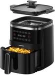 HEINNER HAFG-B5BK2600 XXL Hei&szlig;luftfritteuse 5L mit Grill | 2600W &ouml;lfrei | Digital