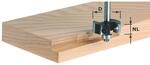 Festool Falzfr&auml;ser-Wendeplatten HW S8 D38/12