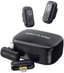 HOLLYLAND LARK A1 Combo Space Grau, USB-C-Empf&auml;nger + Lightning-Empf&auml;nger +
