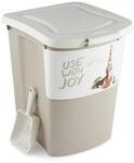 Rotho Archie Tierfutterbeh&auml;lter 38l mit Deckel, Kunststoff (PP) BPA-frei,