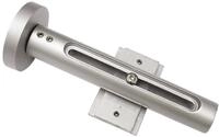 Gardinia 10010972 Wandtr&auml;ger f&uuml;r Fl&auml;chenvorhang, Silber