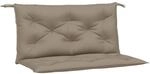 vidaXL Gartenbank Auflagen 2 STK., Gartenbank Auflage mit Hohlfasern,...