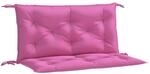 vidaXL Gartenbank-Auflagen 2 STK. Rosa 100x50x7 cm Stoff