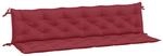 vidaXL Gartenbank Auflagen 2 STK., Gartenbank Auflage mit Hohlfasern,...