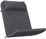vidaXL Adirondack Auflage 2 STK., Sitzauflage f&uuml;r Gartenm&ouml;bel,...