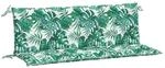 vidaXL Gartenbank Auflagen 2 STK., Gartenbank Auflage mit Hohlfasern,...