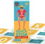 ATM Gaming Quickstop - Das Buchstaben-Duell - Sommer-Edition - Kartenspiel f&uuml;r