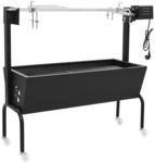 vidaXL BBQ Rotisserie Elektrisch Spanferkelgrill Lammgrill Grill Grillwagen...